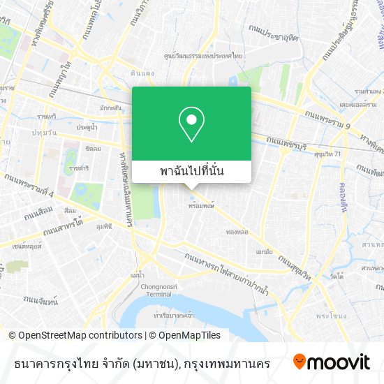 ธนาคารกรุงไทย จํากัด (มหาชน) แผนที่