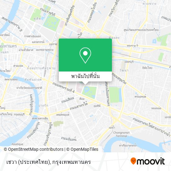 เชวา (ประเทศไทย) แผนที่