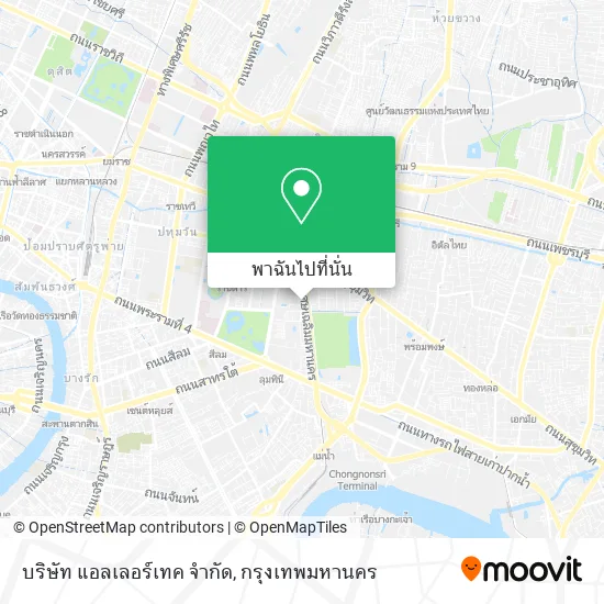 บริษัท แอลเลอร์เทค จำกัด แผนที่