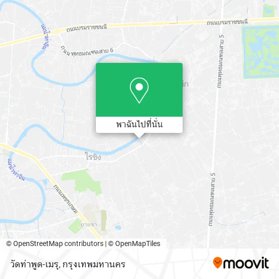 วัดท่าพูด-เมรุ แผนที่