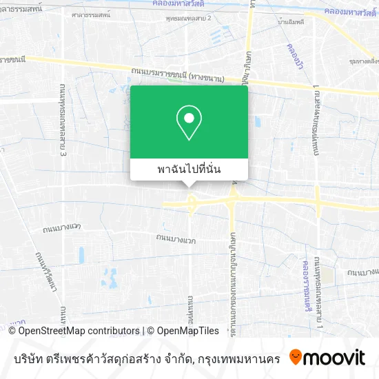 บริษัท ตรีเพชรค้าวัสดุก่อสร้าง จำกัด แผนที่