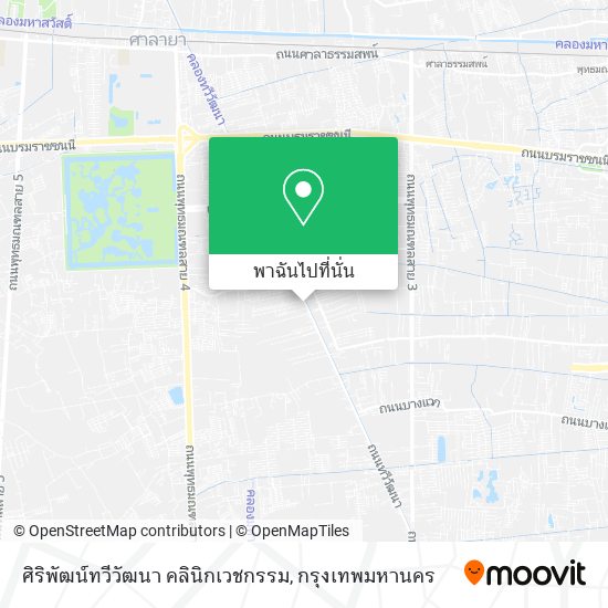 ศิริพัฒน์ทวีวัฒนา คลินิกเวชกรรม แผนที่