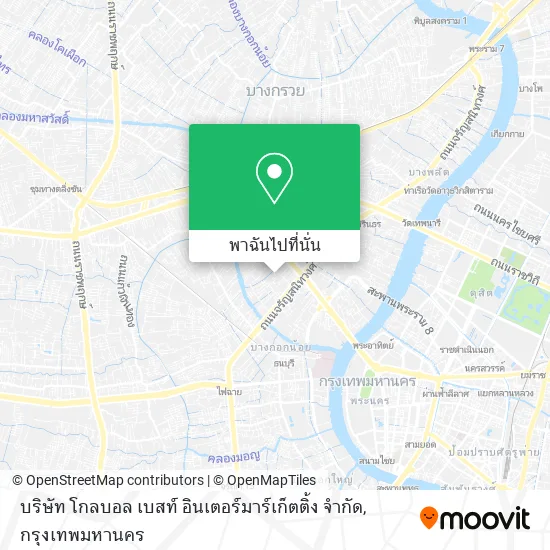 บริษัท โกลบอล เบสท์ อินเตอร์มาร์เก็ตติ้ง จำกัด แผนที่