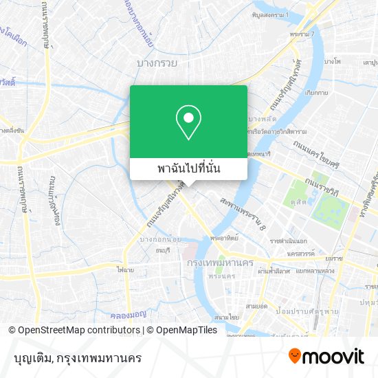 บุญเติม แผนที่