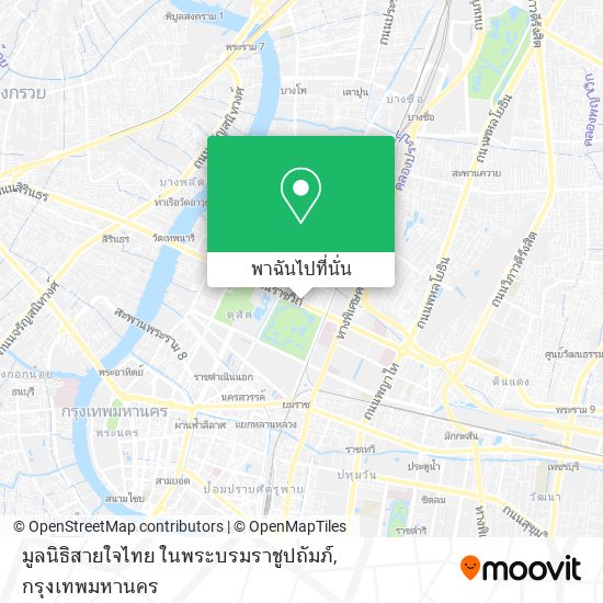 มูลนิธิสายใจไทย ในพระบรมราชูปถัมภ์ แผนที่