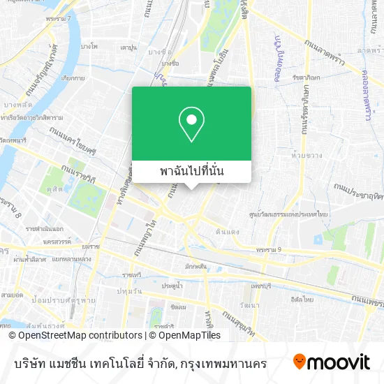 บริษัท แมชชีน เทคโนโลยี่ จำกัด แผนที่
