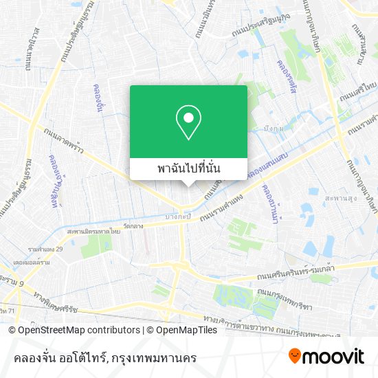 คลองจั่น ออโต้ไทร์ แผนที่