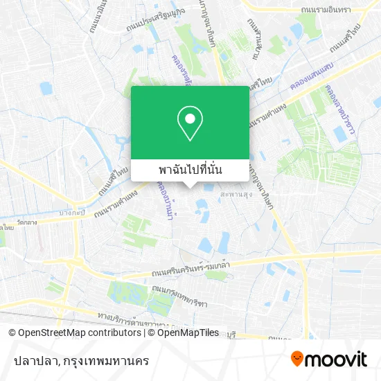 ปลาปลา แผนที่