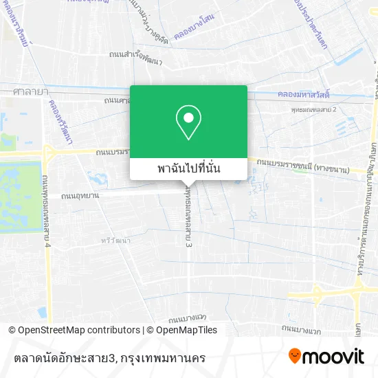 ตลาดนัดอักษะสาย3 แผนที่