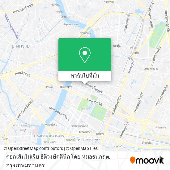 ตอกเส้นไม่เจ็บ ธิติวงษ์คลินิก โดย หมอธนกฤต แผนที่