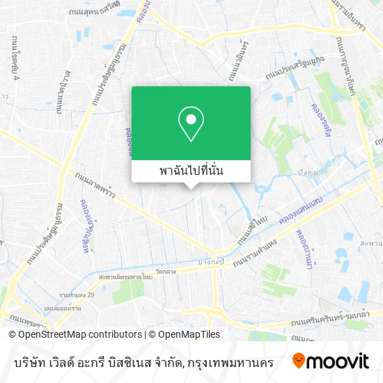 บริษัท เวิลด์ อะกรี บิสซิเนส จำกัด แผนที่