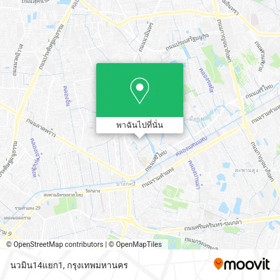 นวมิน14แยก1 แผนที่
