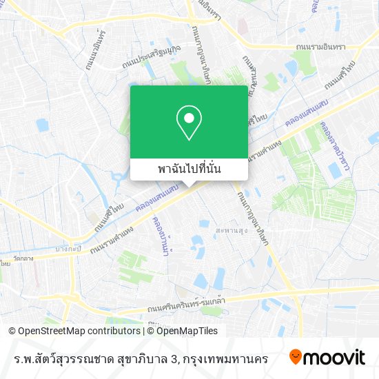 ร.พ.สัตว์สุวรรณชาด สุขาภิบาล 3 แผนที่