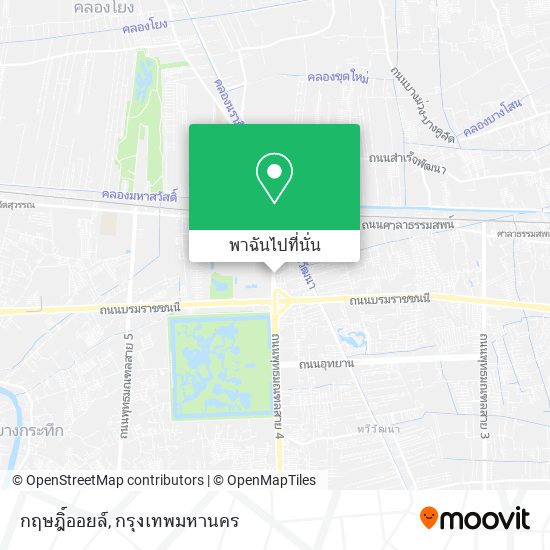 กฤษฎิ์ออยล์ แผนที่