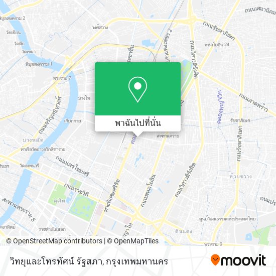 วิทยุและโทรทัศน์ รัฐสภา แผนที่