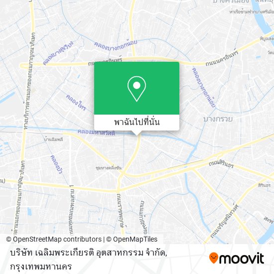 บริษัท เฉลิมพระเกียรติ อุตสาหกรรม จำกัด แผนที่