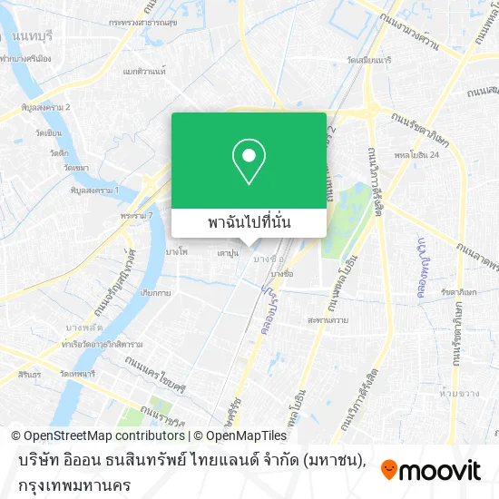 บริษัท อิออน ธนสินทรัพย์ ไทยแลนด์ จํากัด (มหาชน) แผนที่