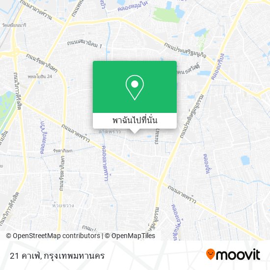 21 คาเฟ่ แผนที่
