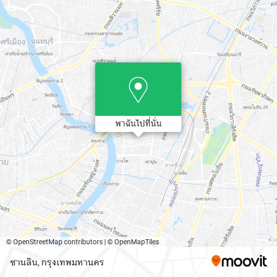 ซานลิน แผนที่