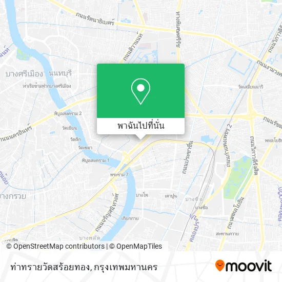 ท่าทรายวัดสร้อยทอง แผนที่