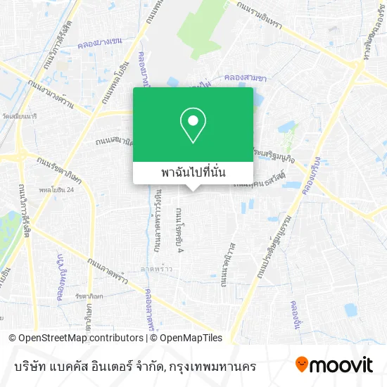 บริษัท แบคคัส อินเตอร์ จำกัด แผนที่