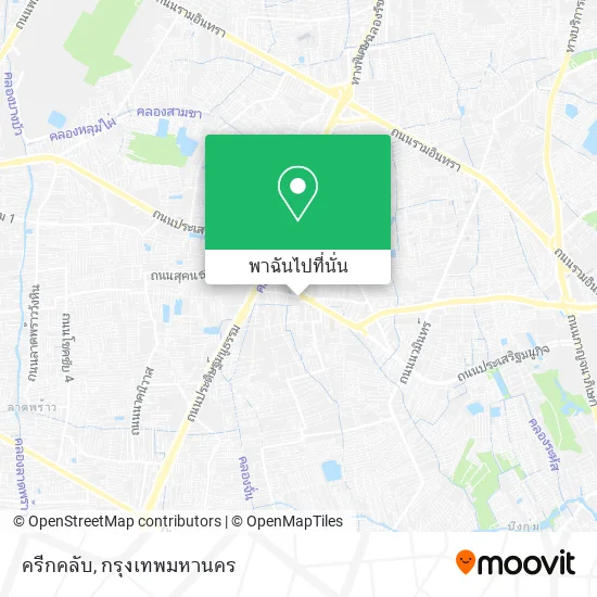 ครีกคลับ แผนที่