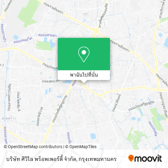 บริษัท ศิวิไล พร็อพเพอร์ตี้ จำกัด แผนที่
