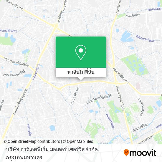 บริษัท อาร์เอสพีเอ็ม มอเตอร์ เซอร์วิส จำกัด แผนที่