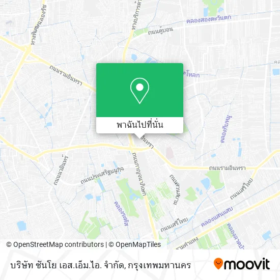 บริษัท ซันโย เอส.เอ็ม.ไอ. จำกัด แผนที่
