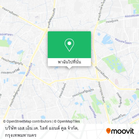 บริษัท เอส.เอ็น.เค. ไลท์ แอนด์ คูล จำกัด แผนที่