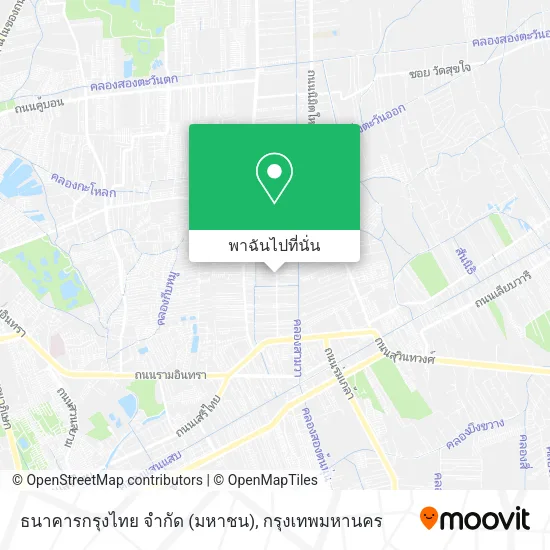 ธนาคารกรุงไทย จํากัด (มหาชน) แผนที่