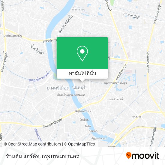 ร้านต้น แฮร์คัท แผนที่