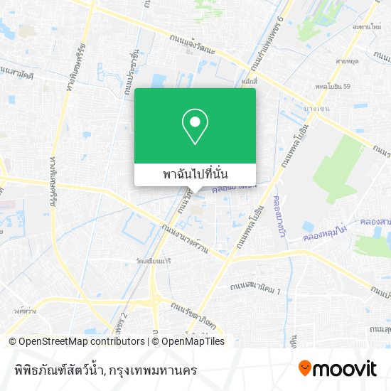 พิพิธภัณฑ์สัตว์น้ำ แผนที่