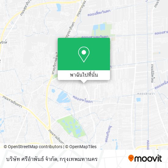 บริษัท ศรีอำพันธ์ จำกัด แผนที่