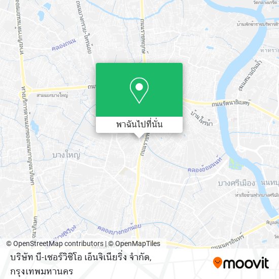 บริษัท บี-เซอร์วิซิโอ เอ็นจิเนียริ่ง จํากัด แผนที่