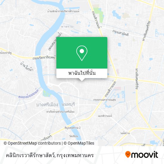 คลินิกเรวาดีรักษาสัตว์ แผนที่