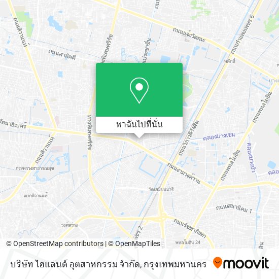 บริษัท ไฮแลนด์ อุตสาหกรรม จำกัด แผนที่