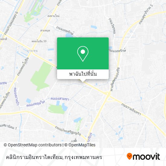 คลินิกรามอินทราไตเทียม แผนที่