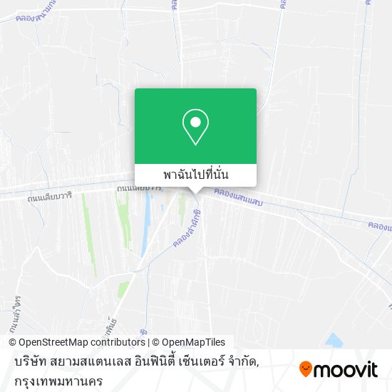 บริษัท สยามสแตนเลส อินฟินิตี้ เซ็นเตอร์ จำกัด แผนที่