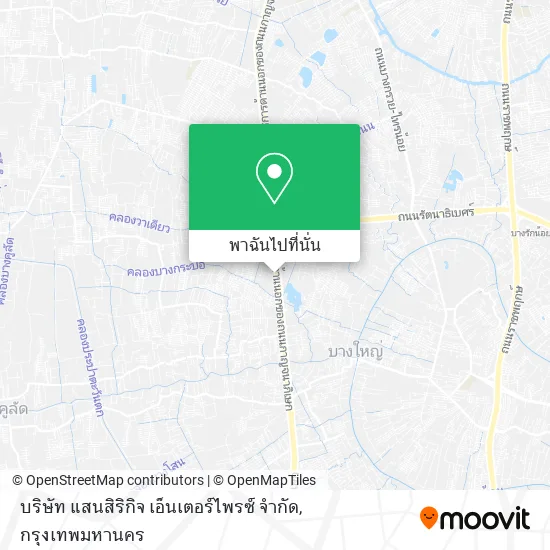 บริษัท แสนสิริกิจ เอ็นเตอร์ไพรซ์ จำกัด แผนที่