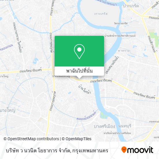 บริษัท ว นวนิต โยธาการ จำกัด แผนที่