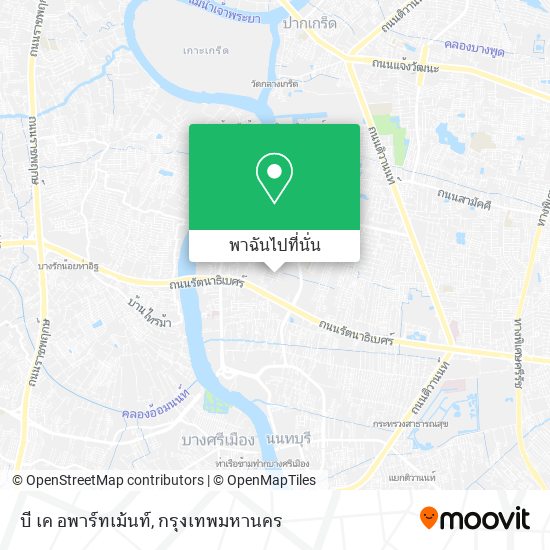 บี เค อพาร์ทเม้นท์ แผนที่