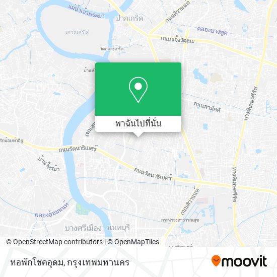 หอพักโชคอุดม แผนที่