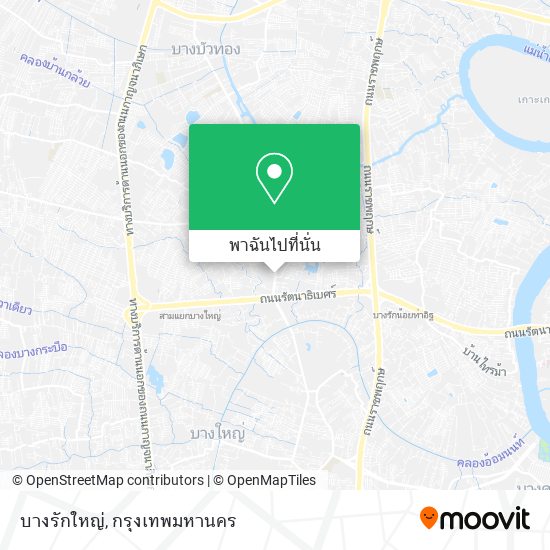 บางรักใหญ่ แผนที่