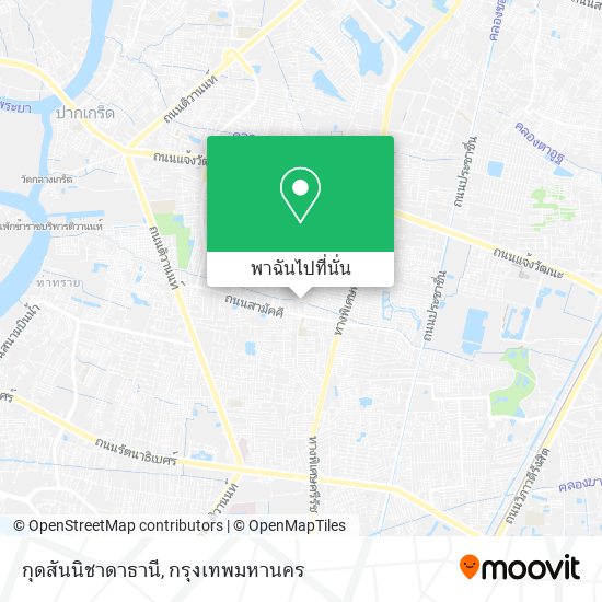 กุดสันนิชาดาธานี แผนที่