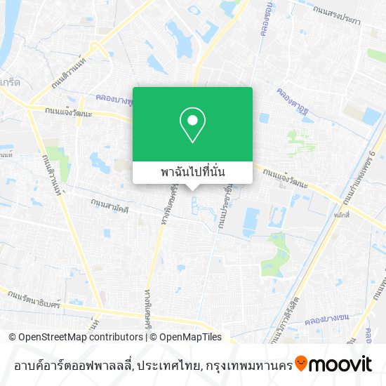 อาบค์อาร์ตออฟพาลลลี่, ประเทศไทย แผนที่