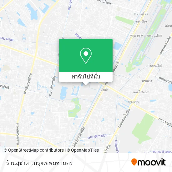 ร้านสุชาดา แผนที่