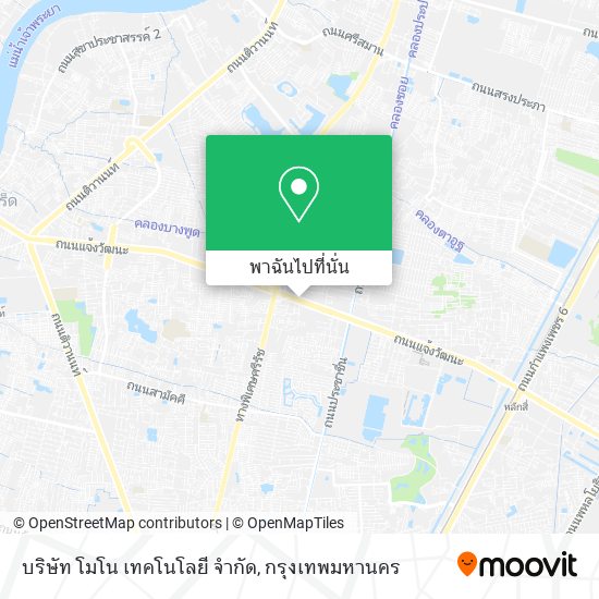 บริษัท โมโน เทคโนโลยี จำกัด แผนที่