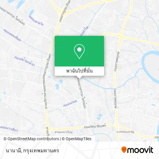 นานามิ แผนที่