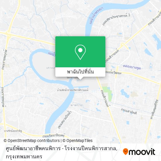 ศูนย์พัฒนาอาชีพคนพิการ - โรงงานปีคนพิการสากล แผนที่